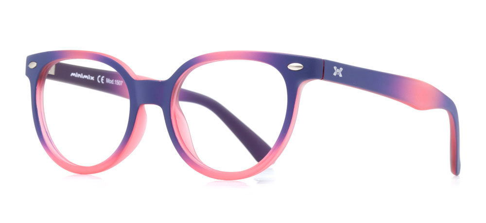 MİNİMİX Eyeglasses Kid Man,Woman,Unisex Oval Full-Rimmed Grilamid (TR90) Unfiltered MNMX 1507-C.03